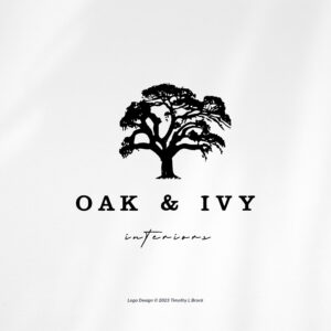 Interior Design Branding Package - Custom Logo Design - Real Estate Company Logo Design - Social Media & Print Designs Included