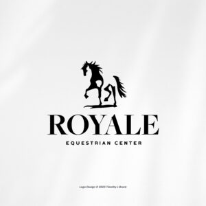 Equestrian Center Logo Design - Custom Logo Design - Farm Branding Package - Horse Logo Design - Social Media + Print Designs Included