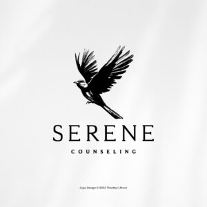 Wellness Logo Design - Custom Logo Design - Counseling Branding Package - Therapy Logo - Customizable - Social Media & Print Designs