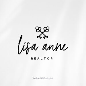Real Estate Agent Logo Design - Custom Logo Design - Realtor Logo Package - Customizable - Social Media & Print Designs Included
