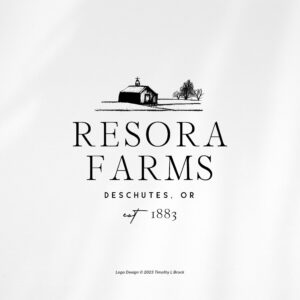 Farm Logo Design - Custom Logo - Luxury Farm Branding Package - Logo Package - Customizable - Social Media & Print Designs Included