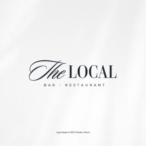 Fine Dining Restaurant Logo Design Package - Custom Logo Design - Fancy Logo - Social Media + Print Designs Included