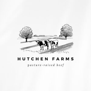 Pasture-Raised Beef Farm Logo Design - Custom Farm Logo Design - Cattle Farm Branding - Cow Logo Design - Family Farm Logo