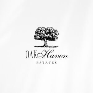 Oak Tree Logo Design - Custom Logo Design - Property Management Brand