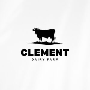Dairy Cow Farm Logo Design - Custom Logo Design - Cow Farm Branding Package - Dairy Farm Logo Design - Customizable