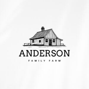 Family Farm Branding - Custom Logo Design - Farm Logo Design - Farm Logos - Barn Logo - Hand-drawn Logo Design - Customizable