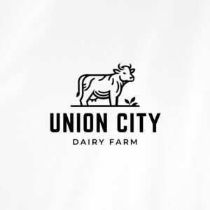 Dairy Farm Logo Design - Custom Logo Design - Cattle Farm Branding Package - Dairy Cows Logo - Customizable - Family Farm Logo - Cow Ranch