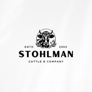 Cattle & Company Logo Design - Hand drawn Farm Branding - Cattle Company Logo Package - Cow Farm Branding - Beef Logo - Cow - Bull
