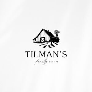 Family Farm Logo Design - Farm House Logo - Custom Logo Template